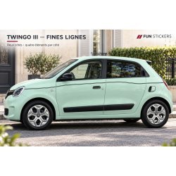 Renault Twingo 3 Side Stripe Decals